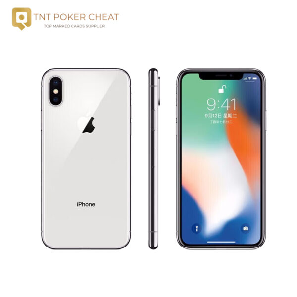 AKK A4 iPhone X Phone Poker Analyzer for Marked Barcode Decks