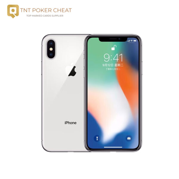 AKK A4 iPhone X Phone Poker Analyzer for Marked Barcode Decks