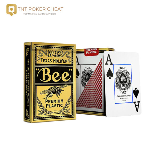 Bee Barcode Cards Plastic Texas Hold’em Wide Cards