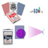 Bee Club Special Infrared Marked Cards for Poker Sunglasses Cheating