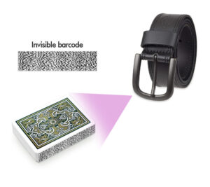 Belt Poker Cards Scanner for Barcode Poker Card Analyzer