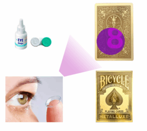 企业微信截图_17465352948321 Bicycle Marked Deck Golden for Marking Cards Contact Lenses