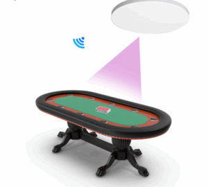 Ceiling Lamp Playing Card Scanning – A Discreet Long-Distance Solution