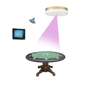 Ceiling Light Spy Camera Poker Cheat Card Scanner for Poker Analyzer