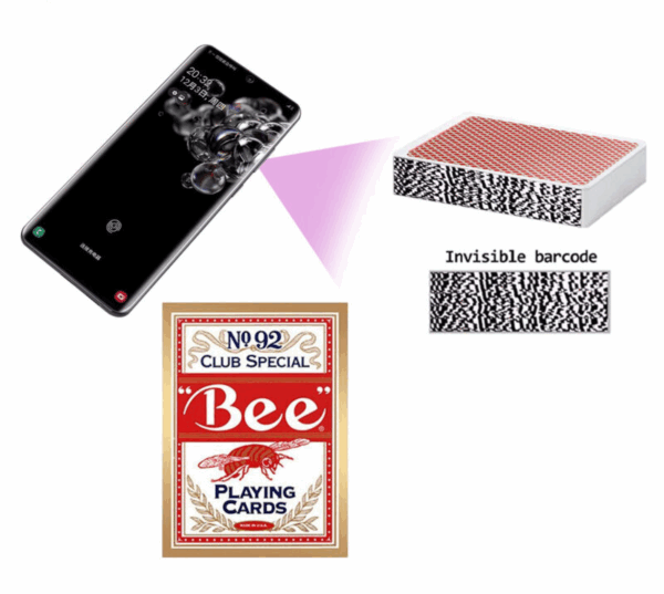 企业微信截图_17465421732974 Bee Texas Hold’em Marking Barcode Cards for Poker Analyzer