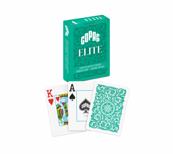 Copag Elite 100% Plastic Casino Barcode Marked Decks for Poker Analyzer