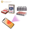 Bee Standard Barcode Marked Cards for Professional Poker Analysis