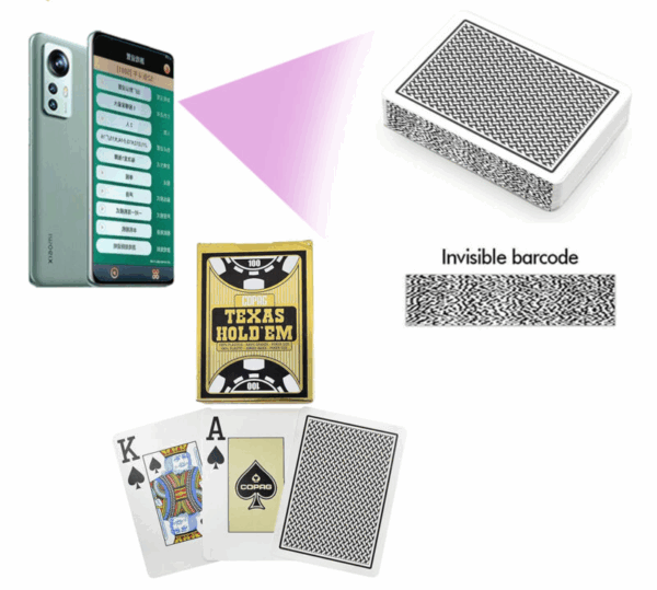 企业微信截图_17477969089074 Copag Texas Hold’em Invisible Barcode Cards for Scanning Camera