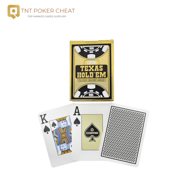 Copag Texas Hold’em Invisible Barcode Cards for Scanning Camera