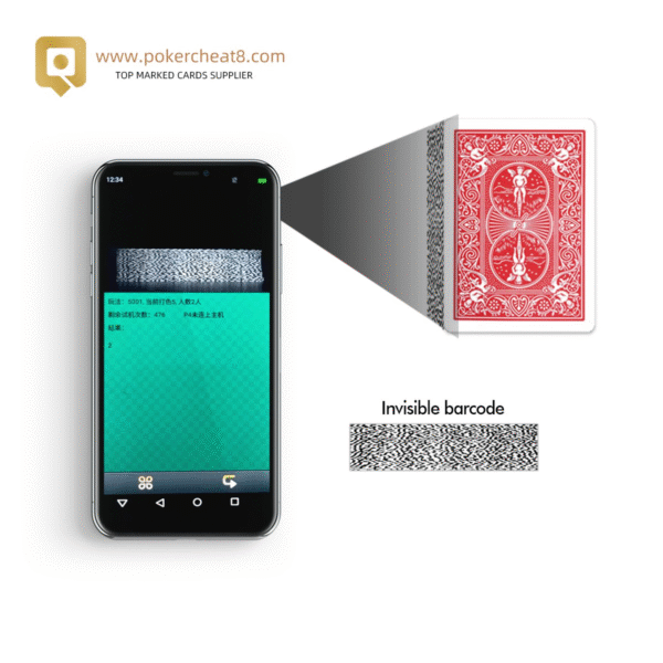 Barcode Marked Decks of Bicycle Rider Back Playing Cards for Casino
