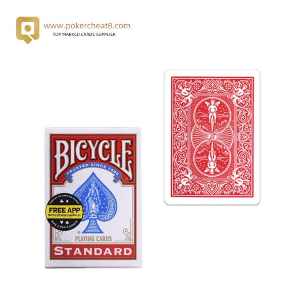 Barcode Side Marked Cards of Bicycle Standard Playing Cards for CVK Poker Analyzer