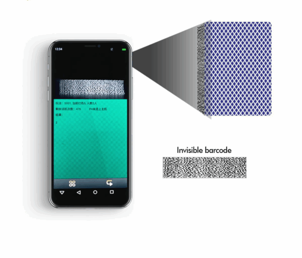 Copag 4 Colour Marked Barcode Cards Work With Akk Poker Analyzer