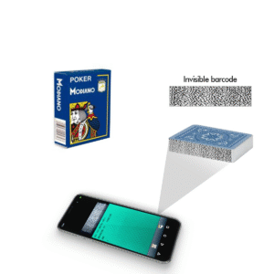 Modiano Cristallo Barcode Invisible Marked Decks Poker for Scanning Poker Camera & Poker Analyzer