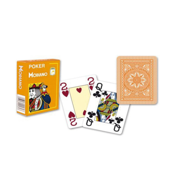 Modiano Cristallo Barcode Invisible Marked Decks Poker for Scanning Poker Camera & Poker Analyzer