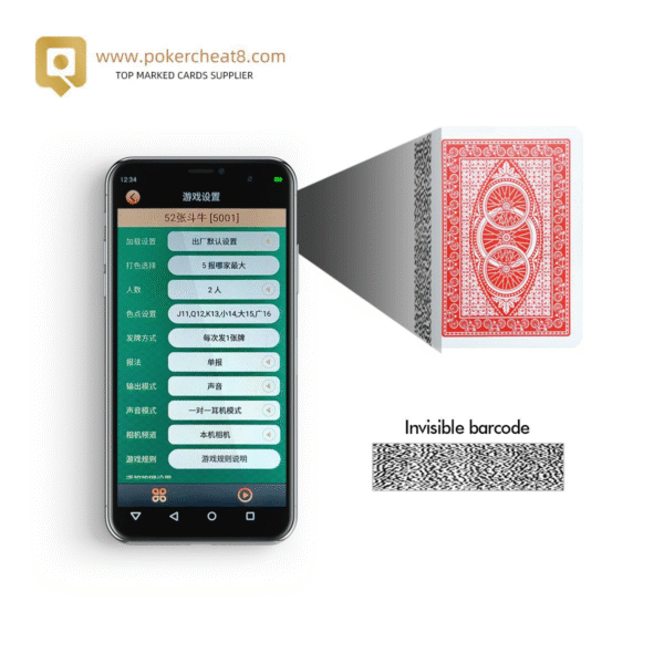 Modiano Jumbo Bike Barcode Marked Playing Cards – Side Marked Deck Of Cards