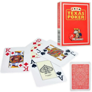 Side Barcode Modiano Texas Holdem Marked Cards for Poker Analyzer Device