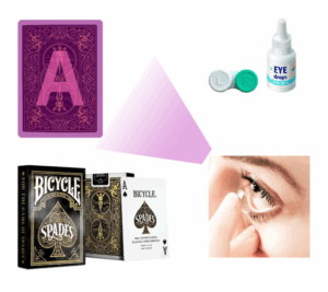 企业微信截图_17478156717851 Bicycle Marked Deck Playing Cards Spade King for Marked Cards Contact Lenses
