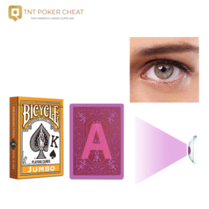 Bicycle Marked Decks Cards Classic Orange for Cheating Cards Lenses