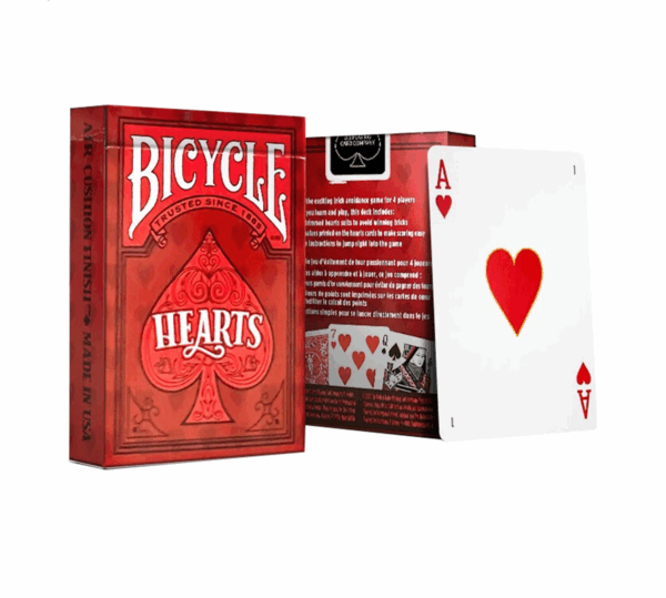 Bicycle Marked Poker Deck Classic Hearts for Infrared Sunglasses