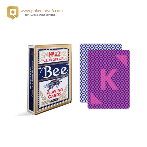 Bee No.92 Marked Cards Magic For Hd Contact Lenses