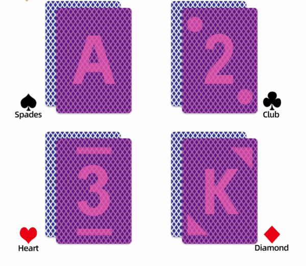 Bee No.92 Marked Cards Magic For Hd Contact Lenses