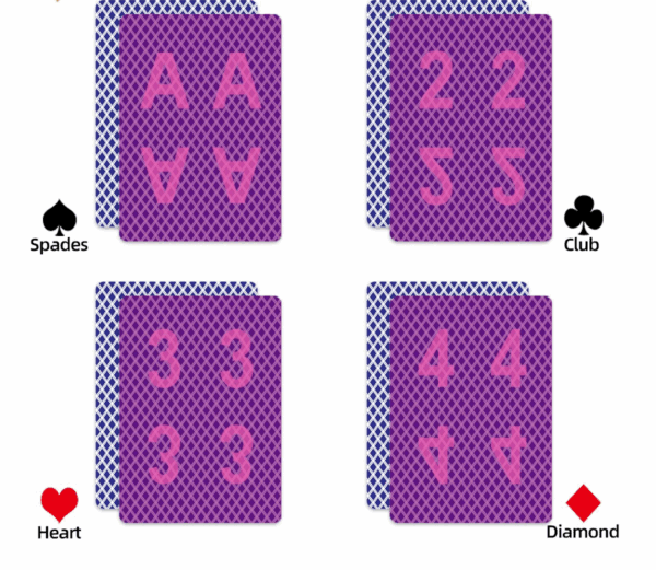 Bee No.92 Marked Cards Magic For Hd Contact Lenses