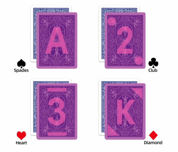 Bicycle Deck Cheating Playing Cards For Poker Cheating Contact Lenses