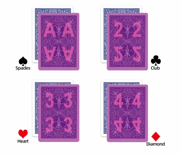 Bicycle Deck Cheating Playing Cards For Poker Cheating Contact Lenses
