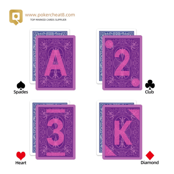 Bicycle Standard Invisible Ink Marked Cards For Poker Contact Lenses