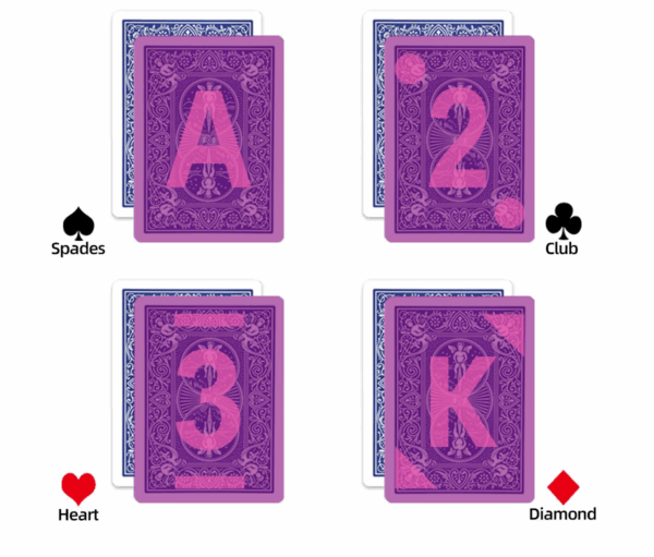 企业微信截图_17478826987013 Bicycle Standard Invisible Ink Marked Cards For Poker Contact Lenses