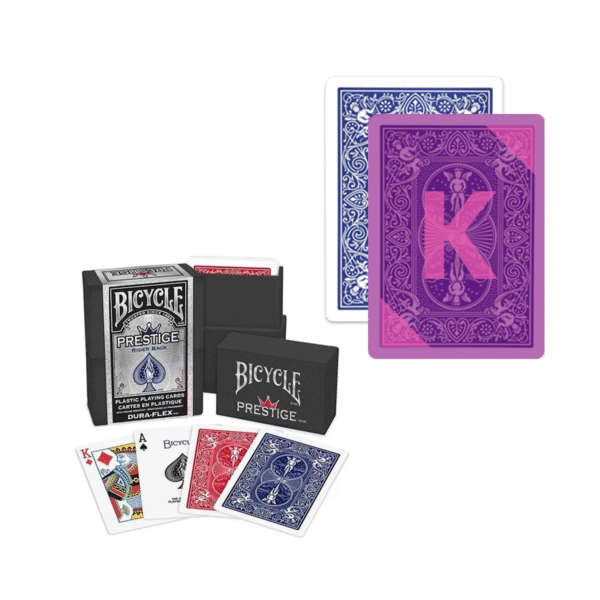 100% Plastic Bicycle Prestige Marked Poker Cards