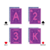 100% Plastic Bicycle Prestige Marked Poker Cards