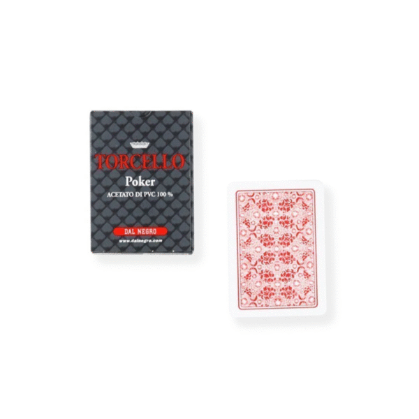 100% Plastic Dal Negro Torcello Cheating Poker Cards For Casino Poker Games & Magic Shows