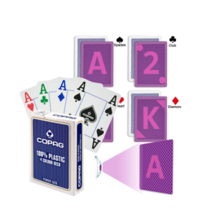Copag 4 Color Luminous Marked Cards Of UV Contacts Lenses