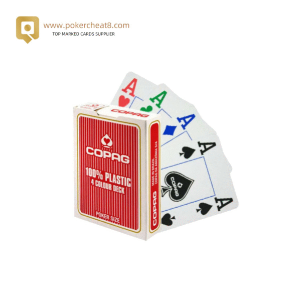 Copag 4 Color Luminous Marked Cards Of UV Contacts Lenses
