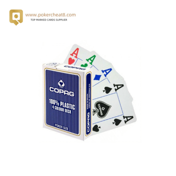 Copag 4 Color Luminous Marked Cards Of UV Contacts Lenses