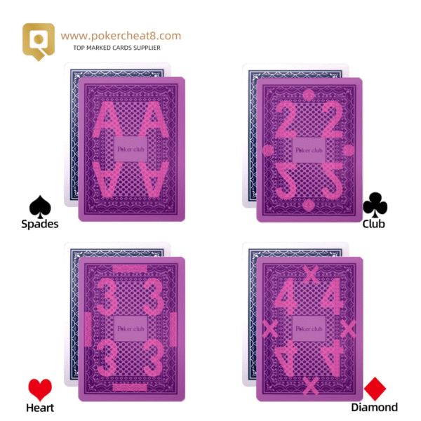 Copag Poker Club Plastic Deck Of Marked Cards For Perspective Glasses