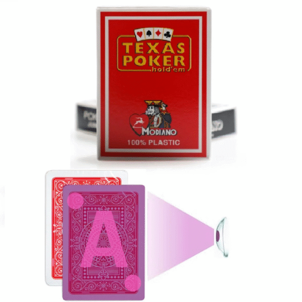 Modiano Texas Poker Marked Cards For Poker Glasses Cheating