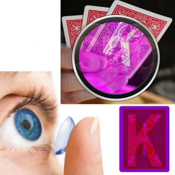 Marked Cards Contact Lenses To See Invisible Ink Marked Cards