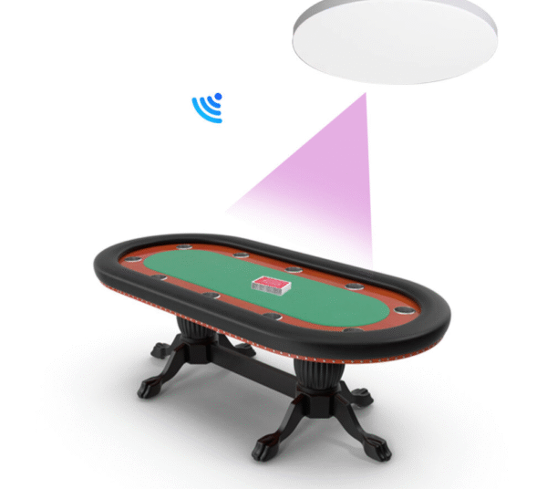 Ceiling Lamp Playing Card Scanning – A Discreet Long-Distance Solution