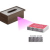 Discreet Tissu Box Poker Cheating Camera for Barcode Poker Card