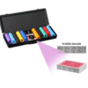 Hidden Chip Box Playing Card Scanner for Marked Barcode Decks