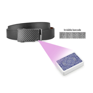 Leather Belt Poker Card Camera for Poker Winner Analyzer