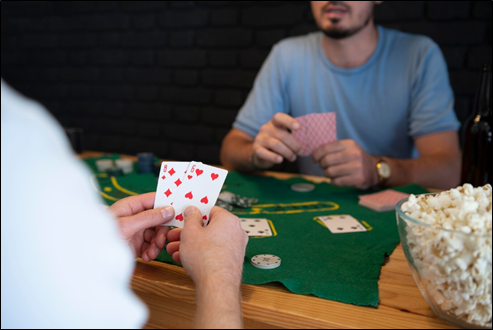 Texas Hold'em marked cards