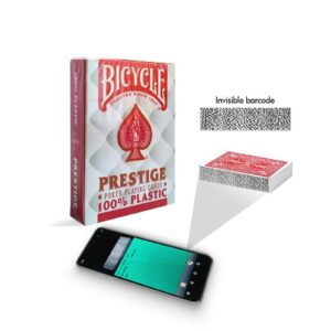 100% Plastic Bicycle Prestige Barcode Playing Cards For Omaha Poker Vs Texas Hold’em